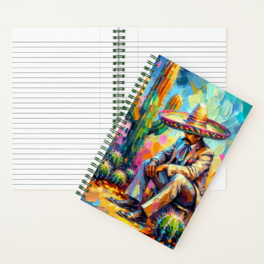 Mexicaanse woestijn notitieboek (Binnen)