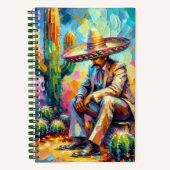 Mexicaanse woestijn notitieboek (Voorkant)