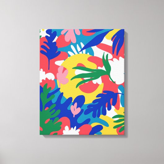 Mexicaanse zomer canvas afdruk (Voorkant)