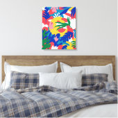 Mexicaanse zomer canvas afdruk (Insitu (Slaapkamer))