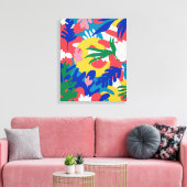 Mexicaanse zomer canvas afdruk (Insitu (Woonkamer))