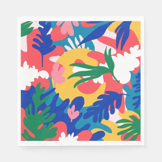 Mexicaanse zomer servet (Voorkant)