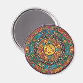 Mexicaanse zonnemagneet magneet (Voorkant / Achterkant)