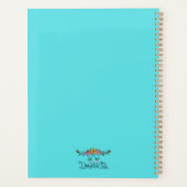 mexicain Planner avec dicton ou Refran (Dos)