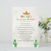 Mexicaine Connaissez-vous bien la carte de jeu de  (Debout devant)