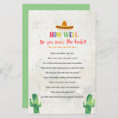 Mexicaine Connaissez-vous bien la carte de jeu de  (Devant / Derrière)