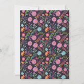 Mexicaine FIESTA Bridal Shower Invitation Folk Art (Dos)