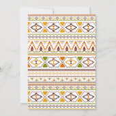 mexicaine fiesta couples douche invitation (Dos)