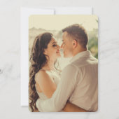 Mexicaine Talavera Espagnol Photo Faire-part de ma (Dos)