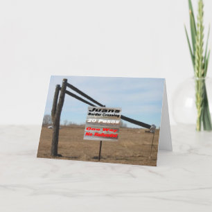 Mexican Airways Card Bedankkaart