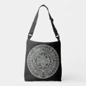 Mexican Aztec Sun Stone Mayan Calendar 1 Crossbody Tas (Voorkant)