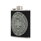 Mexican Aztec Sun Stone Mayan Calendar 1 Heupfles (Links)