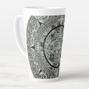 Mexican Aztec Sun Stone Mayan Calendar 1 Latte Mok