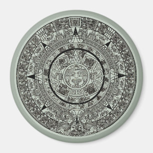 Mexican Aztec Sun Stone Mayan Calendar 1 Magneet