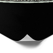 Mexican Aztec Sun Stone Mayan Calendar 1 Poster (Hoek)