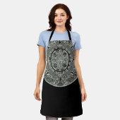 Mexican Aztec Sun Stone Mayan Calendar 1 Schort (Gedragen)