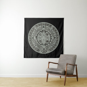 Mexican Aztec Sun Stone Mayan Calendar 1 Wandkleed