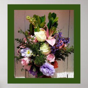 Mexican Bouquet Poster