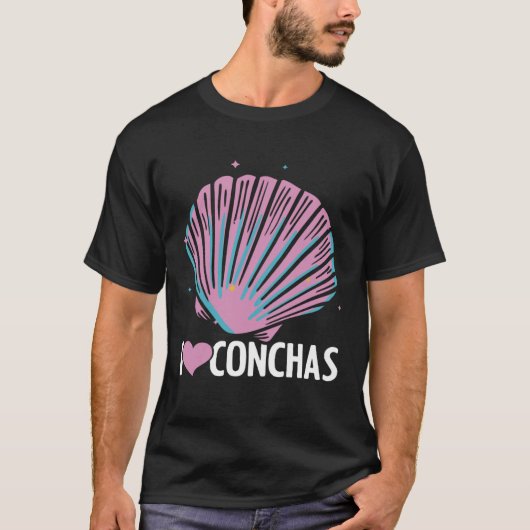 Mexican Bread Conchas Pan De Dulce Pastry Chef Bre T-shirt (Voorkant)