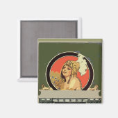 Mexican Cleopatra Tile voegt naam toe Magneet (Voorkant / Achterkant)