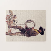 “Mexican Cowboy” door W Herbert Dunton  Legpuzzel (Horizontaal)