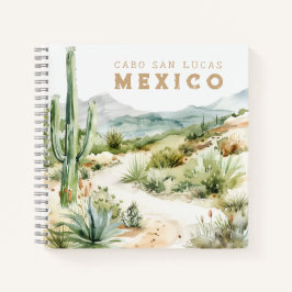 Mexican Desert Cactus Travel Journal Notitieboek