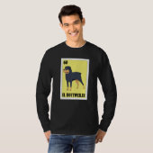 Mexican Dogs  El Rottweiler T-shirt (Voorkant volledig)