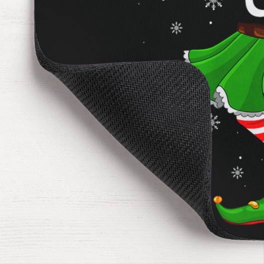 Mexican Elf Christmas Family Girls Women Elf Squad Muismat (Hoek)