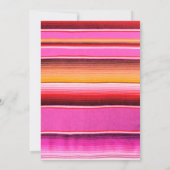 Mexican Fiesta Bridal Shower Kaart (Achterkant)