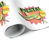 Mexican Fiesta Cadeaupapier (Rol Hoek)