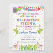 Mexican Fiesta Graduation Party Invitation (Devant)