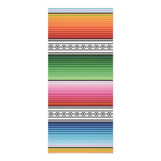 Mexican Fiesta Menu Kaart (Achterkant)