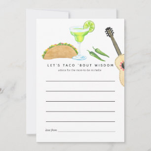 Mexican Fiesta Taco 'bout Love Advieskaart