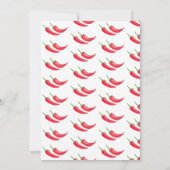 Mexican Fiesta Taco en Tequila Couples Shower Kaart (Achterkant)