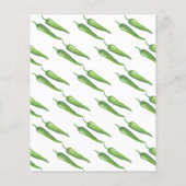 Mexican Fiesta Taco'bout Love Couples Shower Flyer (Achterkant)