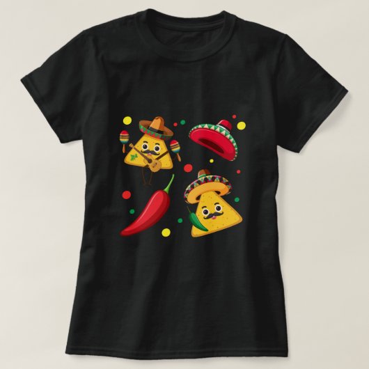 Mexican Fiesta Women's T-Shirt (Design voorkant)