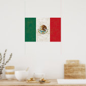MEXICAN FLAG Poster (Keuken)
