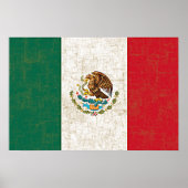 MEXICAN FLAG Poster (Voorkant)