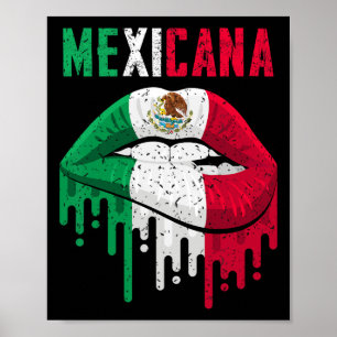 Mexican Flag Shirt Meisje Vrouwen Kinder Peuter Me Poster