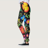 Mexican Floral Fiesta Leggings (Links)
