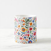 Mexican Floral Pattern Mug (Centre)