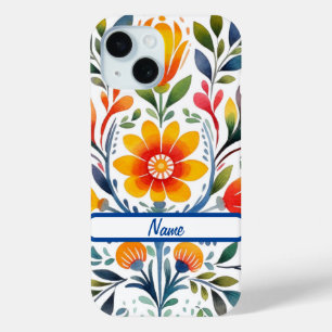 Mexican Flowers Design Hoesje-Mate