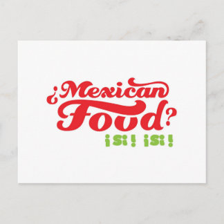 MEXICAN FOOD BRIEFKAART
