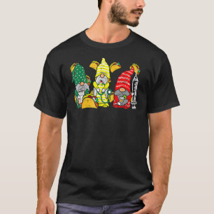Mexican Gnomes Nurse Cinco De Mayo Nurse Women Scr T-shirt
