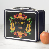 Mexican Items aangepaste monogram lunchboxen (In situ)