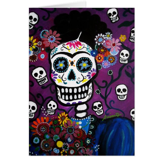 MEXICAN LADY CARD (Voorkant)
