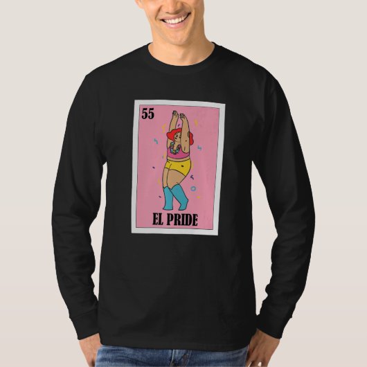 Mexican Lgbt  El Pride T-shirt (Voorkant)