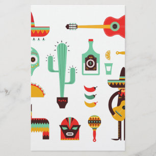 mexican mariachi briefpapier