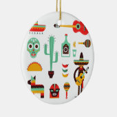 mexican mariachi keramisch ornament (Rechts)