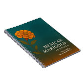 Mexican Marigold Journal: Nature-Inspired Notebook Notitieboek (Rechterzijde)